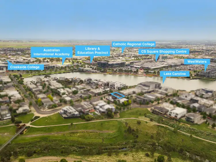 Second view of Homely townhouse listing, 58 The Esplanade, Caroline Springs VIC 3023