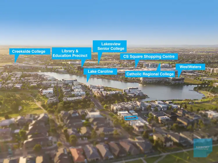 Second view of Homely townhouse listing, 42 Bursaria Drive, Caroline Springs VIC 3023