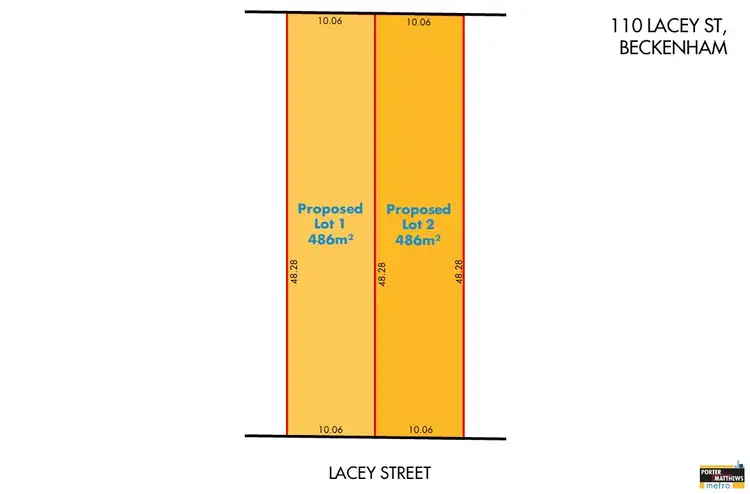 Main view of Homely land listing, LOT 2, 110 Lacey St, Beckenham WA 6107