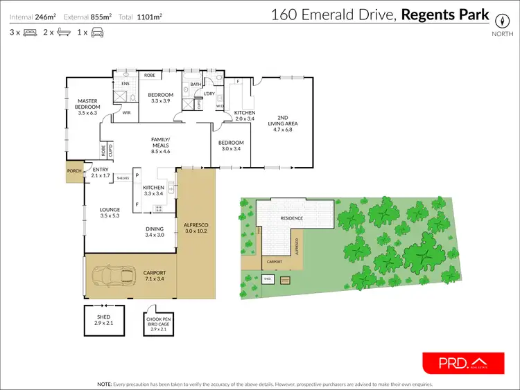 Main view of Homely house listing, 160 Emerald Drive, Regents Park QLD 4118
