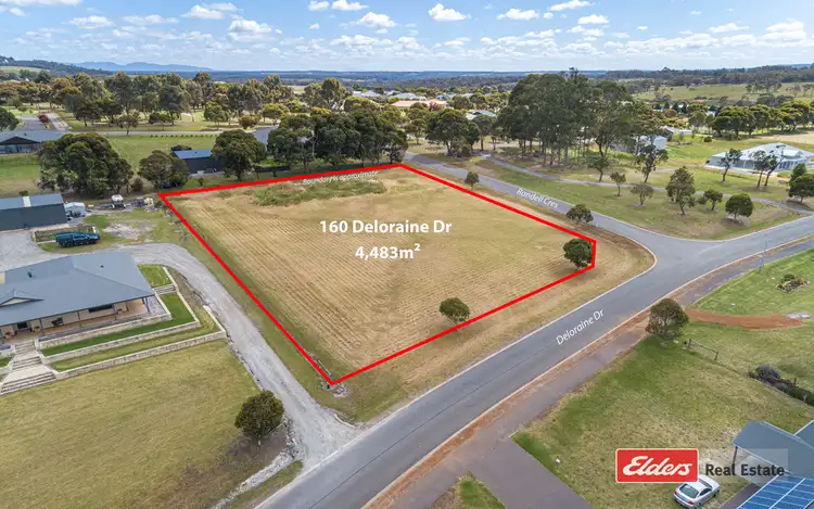 Main view of Homely land listing, 160 Deloraine Drive, Warrenup WA 6330