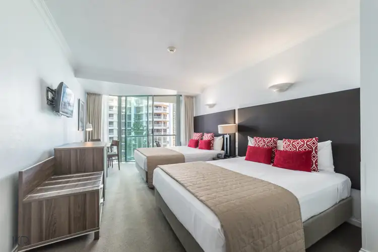 Second view of Homely apartment listing, 614 & 613/25 Laycock Street, Surfers Paradise QLD 4217