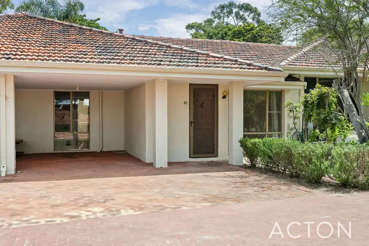 Main view of Homely villa listing, 40 Troy Terrace, Daglish WA 6008