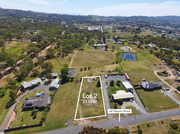 Main view of Homely land listing, Lot 2, 64 Tatyoon Road, Ararat VIC 3377