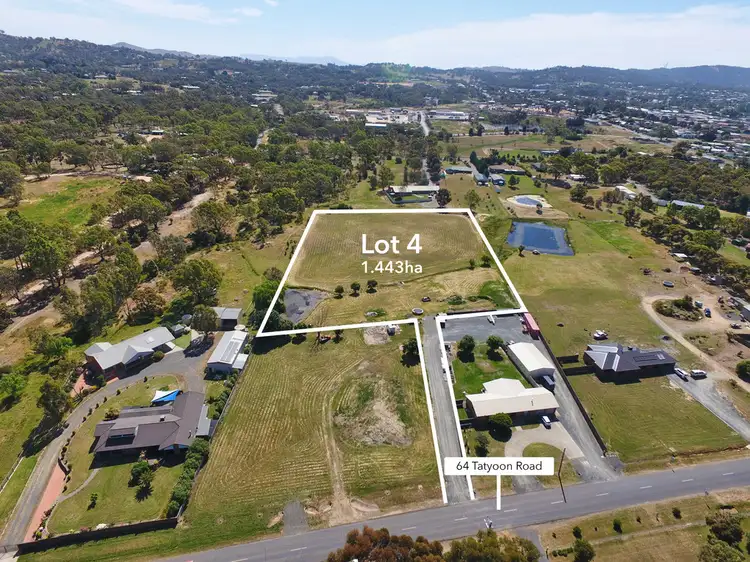 Main view of Homely land listing, Lot 4, 64 Tatyoon Road, Ararat VIC 3377