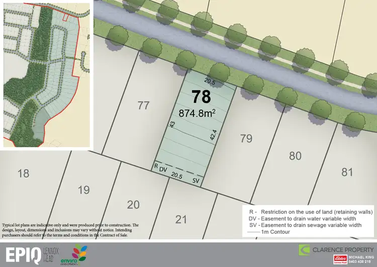 Main view of Homely land listing, Lot 78 Release 5 Epiq, Lennox Head NSW 2478