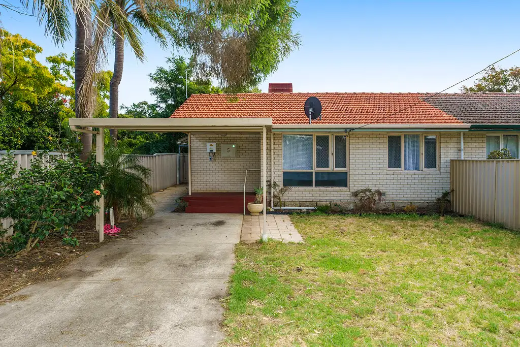 Main view of Homely semi-detached listing, 5 Kenwick Way, Balga WA 6061