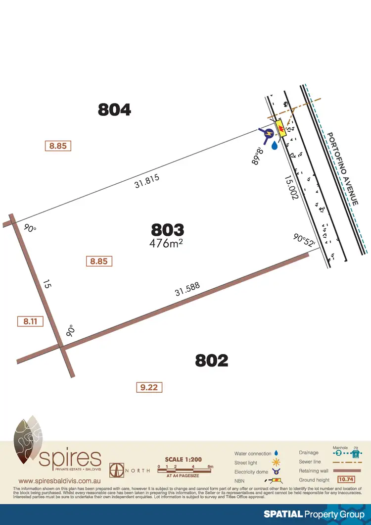 Second view of Homely land listing, Lot 803 Portofino Avenue, Baldivis WA 6171