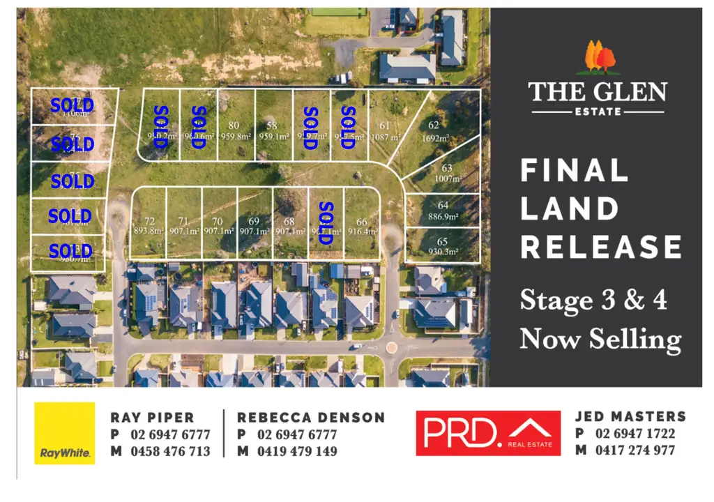 Main view of Homely land listing, Lot 76 Subdivision of Lot 58, Tumut NSW 2720