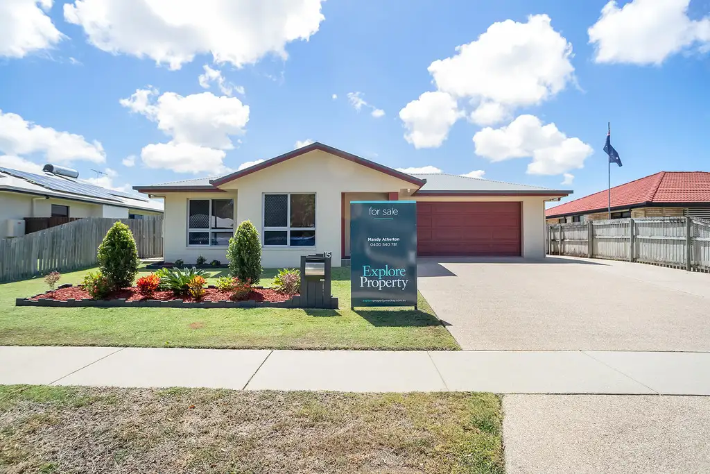 Main view of Homely house listing, 15 Malone Drive, Andergrove QLD 4740