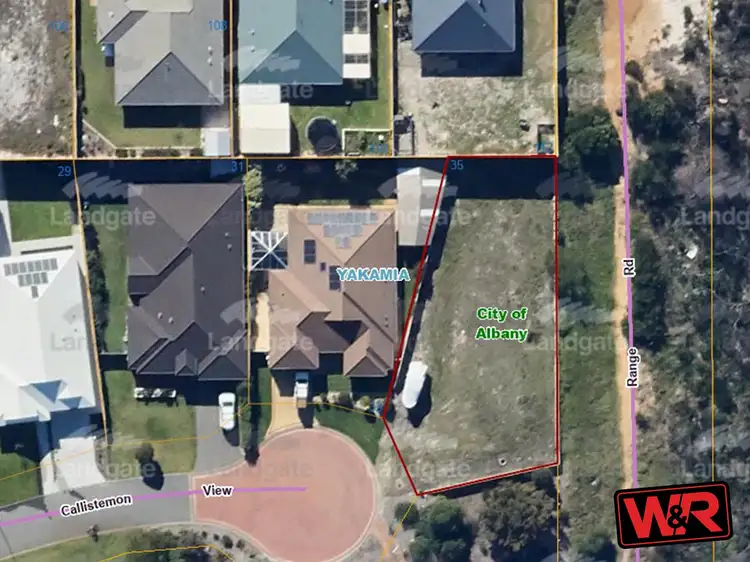Main view of Homely land listing, 35 Callistemon View, Yakamia WA 6330