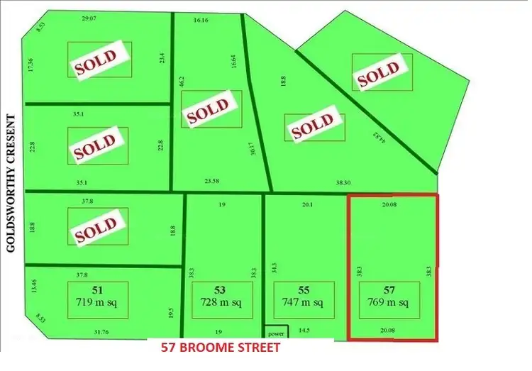 Second view of Homely land listing, 57 Broome Street, Spalding WA 6530