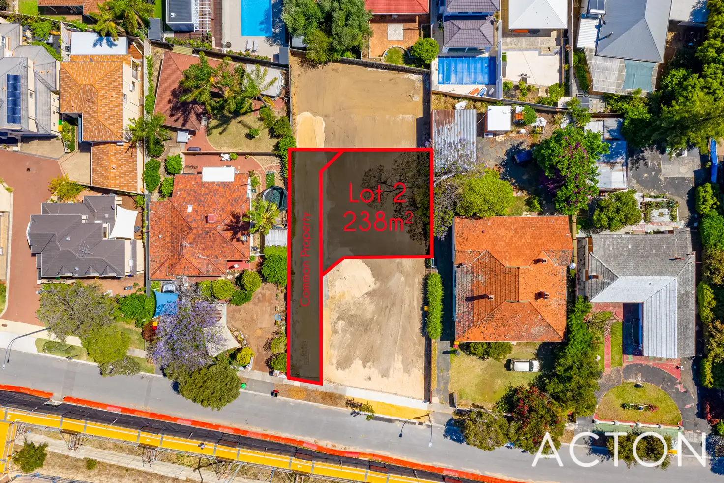Main view of Homely land listing, LOT Proposed, 2/25 Claremont Crescent, Claremont WA 6010