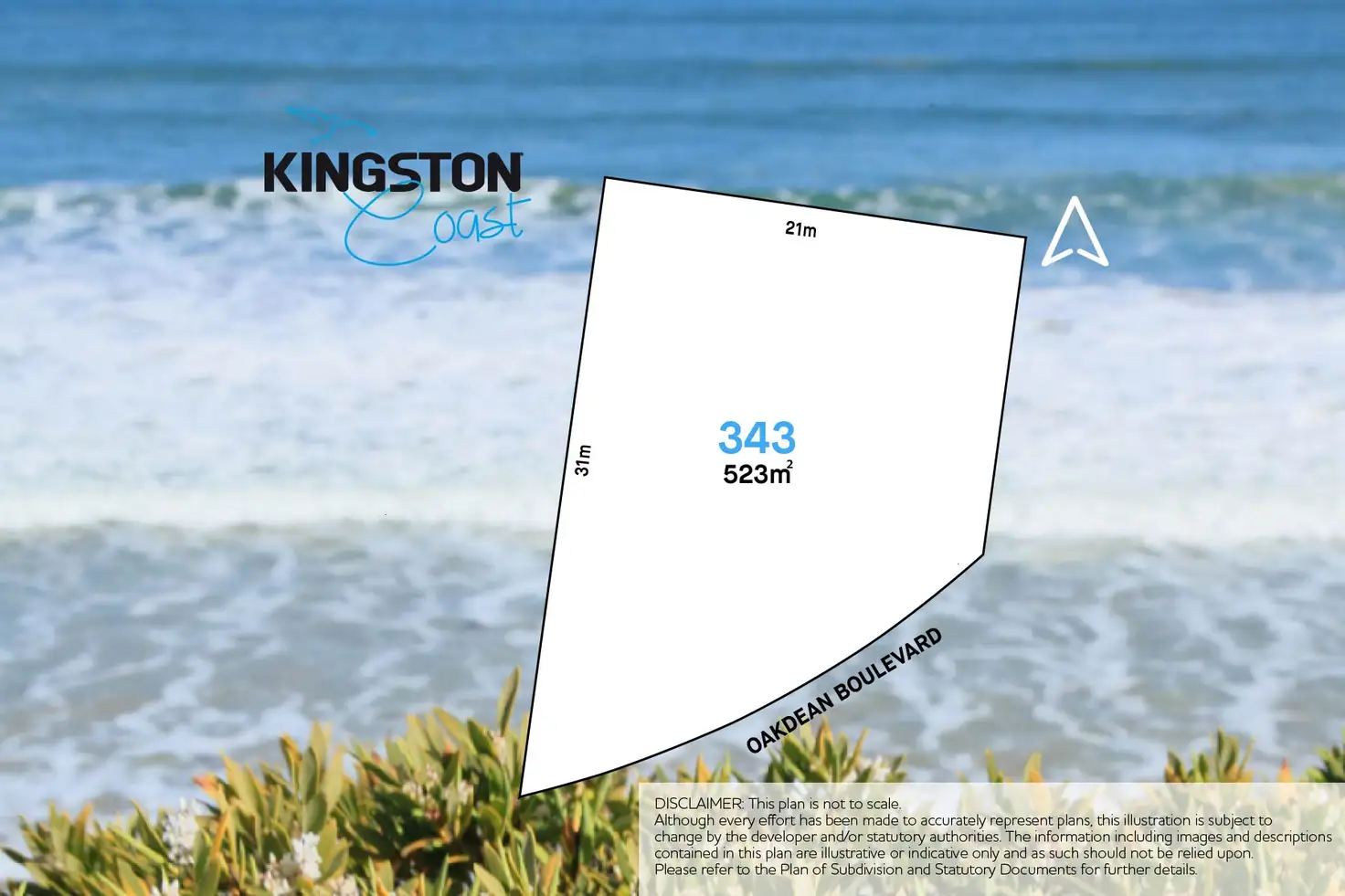 Main view of Homely land listing, Lot 343 Oakdean Boulevard, Ocean Grove VIC 3226