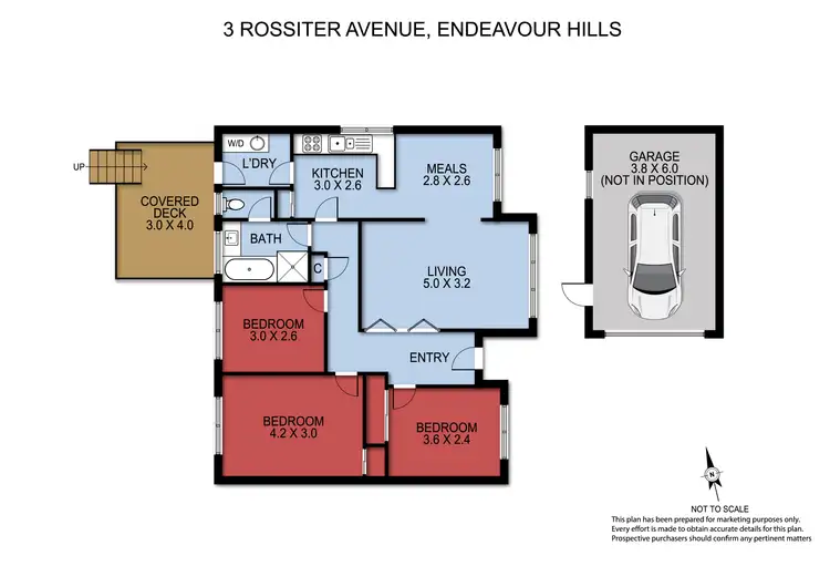 Seventh view of Homely house listing, 3 Rossiter Avenue, Endeavour Hills VIC 3802