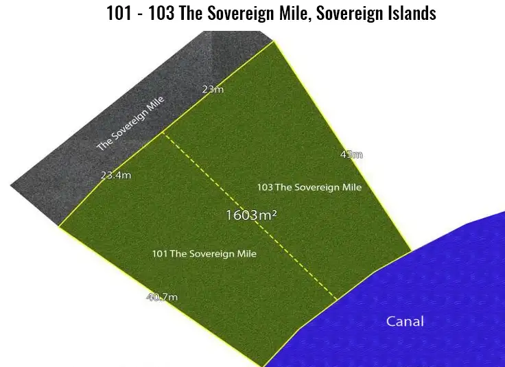 Fifth view of Homely land listing, 101-103 The Sovereign Mile, Sovereign Islands QLD 4216