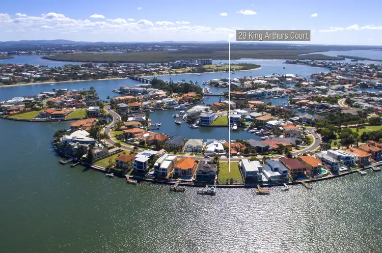 Main view of Homely land listing, 29 King Arthurs Court, Sovereign Islands QLD 4216