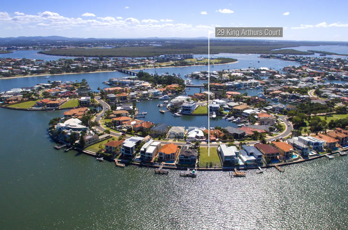 Main view of Homely land listing, 29 King Arthurs Court, Sovereign Islands QLD 4216