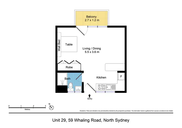 Seventh view of Homely studio listing, 29/59 Whaling Road, North Sydney NSW 2060