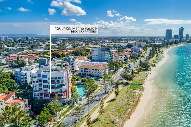 Second view of Homely unit listing, 1206/438 Marine Parade, Biggera Waters QLD 4216