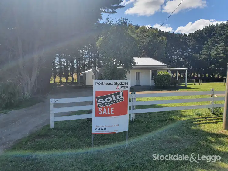 Main view of Homely house listing, 57 BEGLEYS ROAD, Allansford VIC 3277
