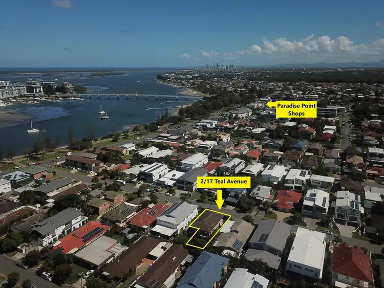 Second view of Homely semi-detached listing, 2/17 Teal Avenue, Paradise Point QLD 4216