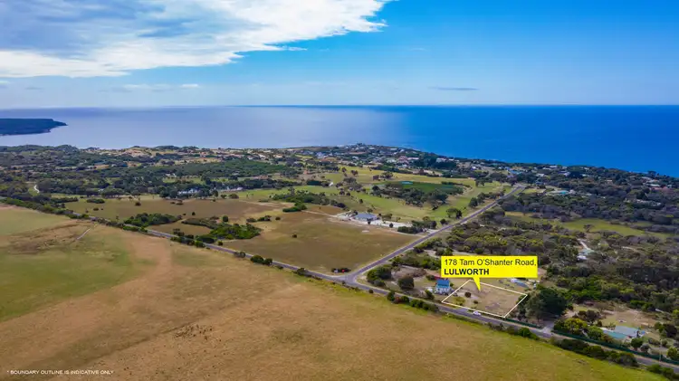 Third view of Homely land listing, 178 Tam O'Shanter Road, Lulworth TAS 7252