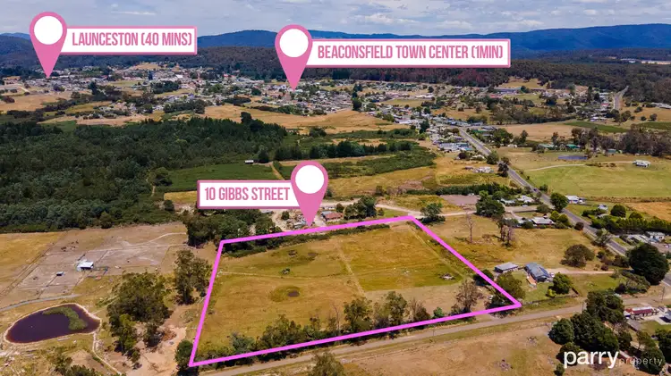 Third view of Homely land listing, 10 Gibbs Street, Beaconsfield TAS 7270
