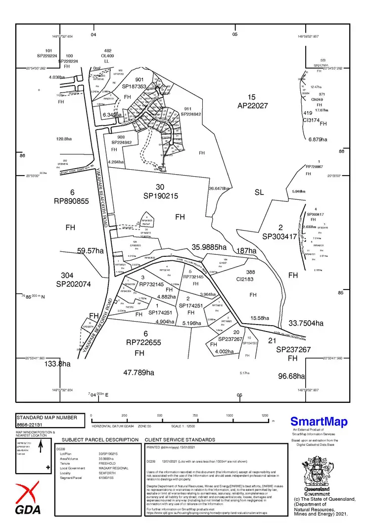 Sixth view of Homely land listing, Lot 30 Yakapari-Seaforth Road, Seaforth QLD 4741