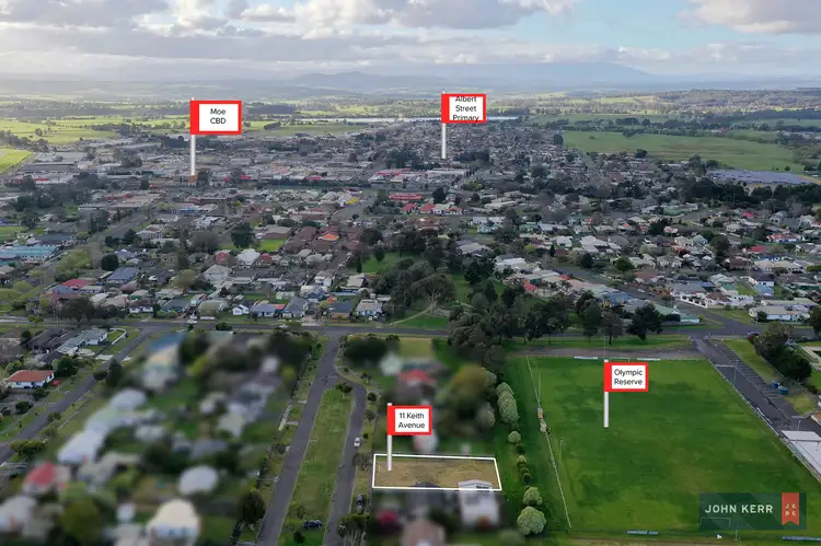 Third view of Homely land listing, 11 Keith Avenue, Moe VIC 3825