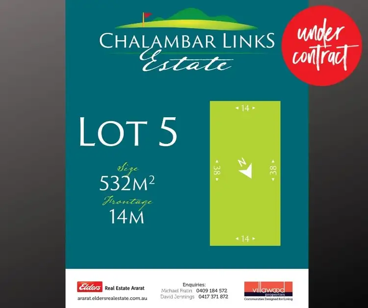 Main view of Homely land listing, Lot 5 Golf Links Road, Ararat VIC 3377