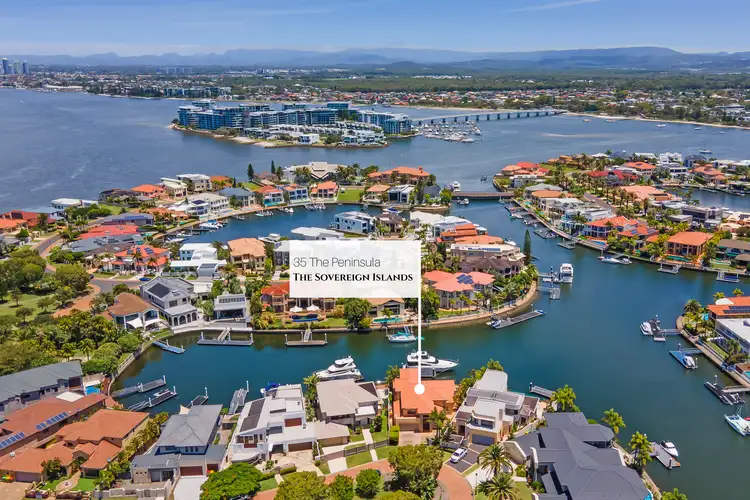 Third view of Homely house listing, 35 The Peninsula, Sovereign Islands QLD 4216