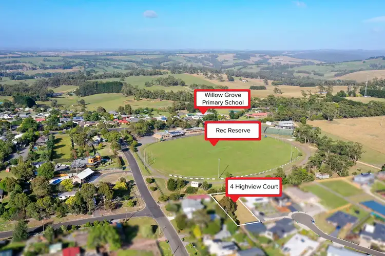 Sixth view of Homely land listing, 4 HIGHVIEW COURT, Willow Grove VIC 3825