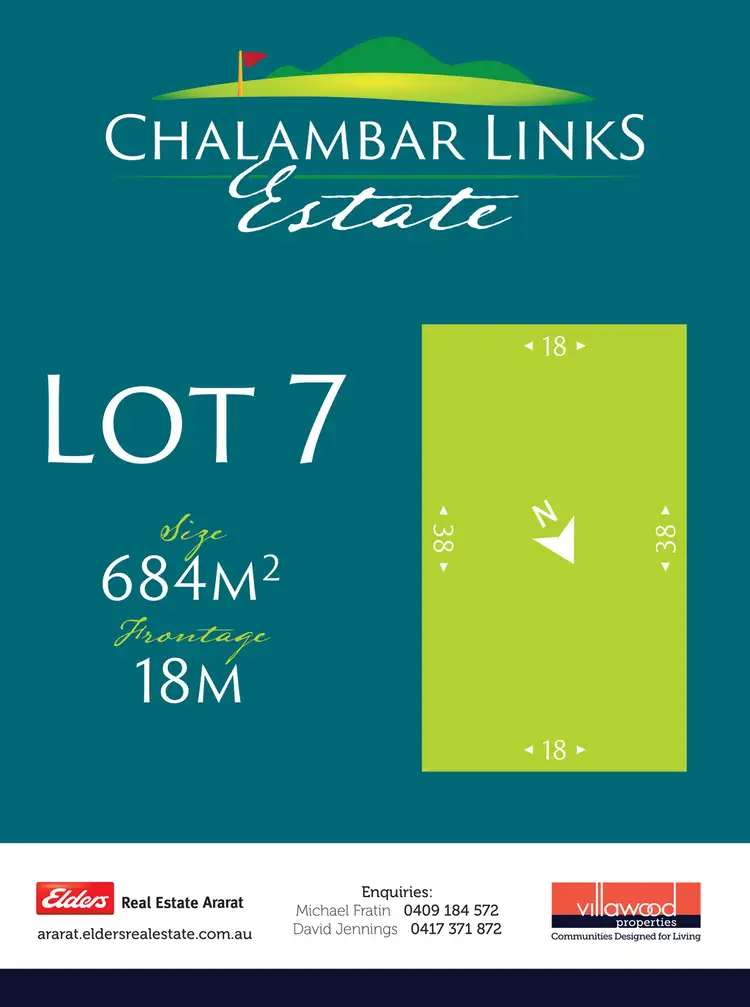 Main view of Homely land listing, Lot 7 Golf Links Road, Ararat VIC 3377