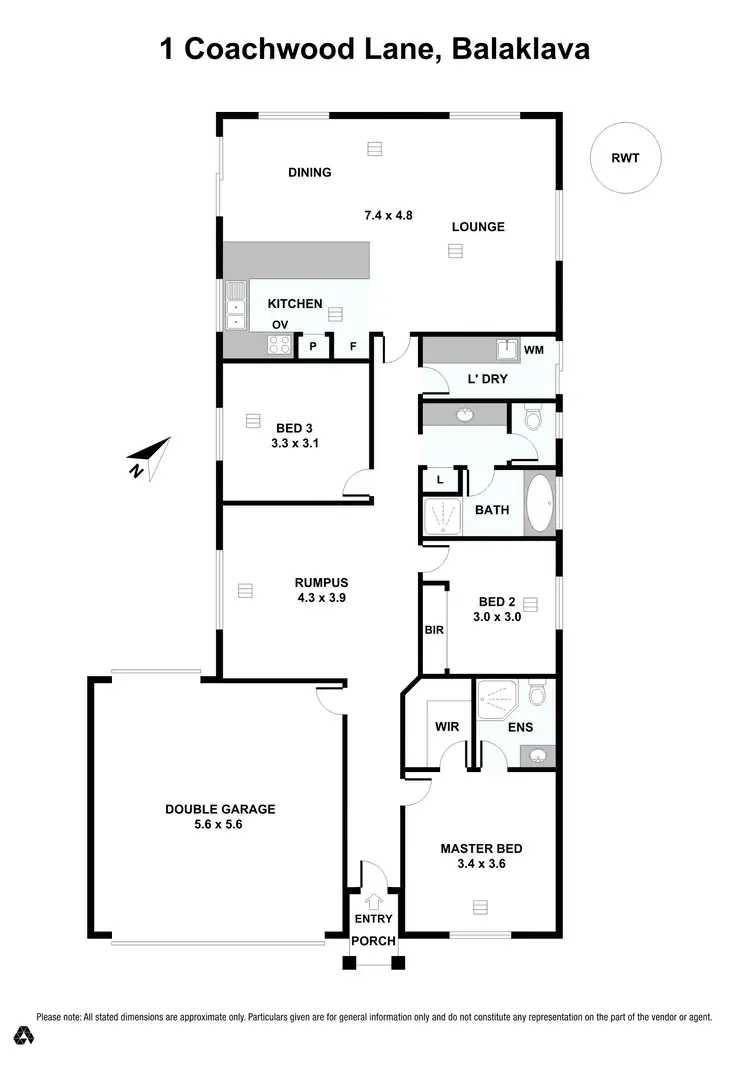 Third view of Homely house listing, 1 Coachwood Lane, Balaklava SA 5461