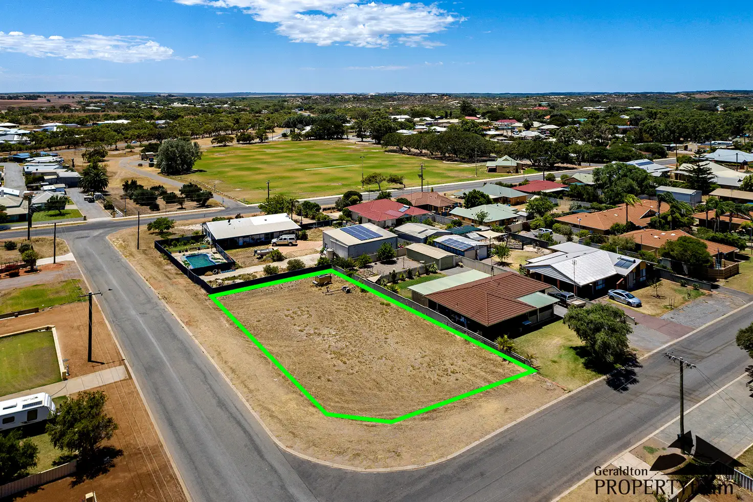 Main view of Homely land listing, 16 Scott Road, Dongara WA 6525