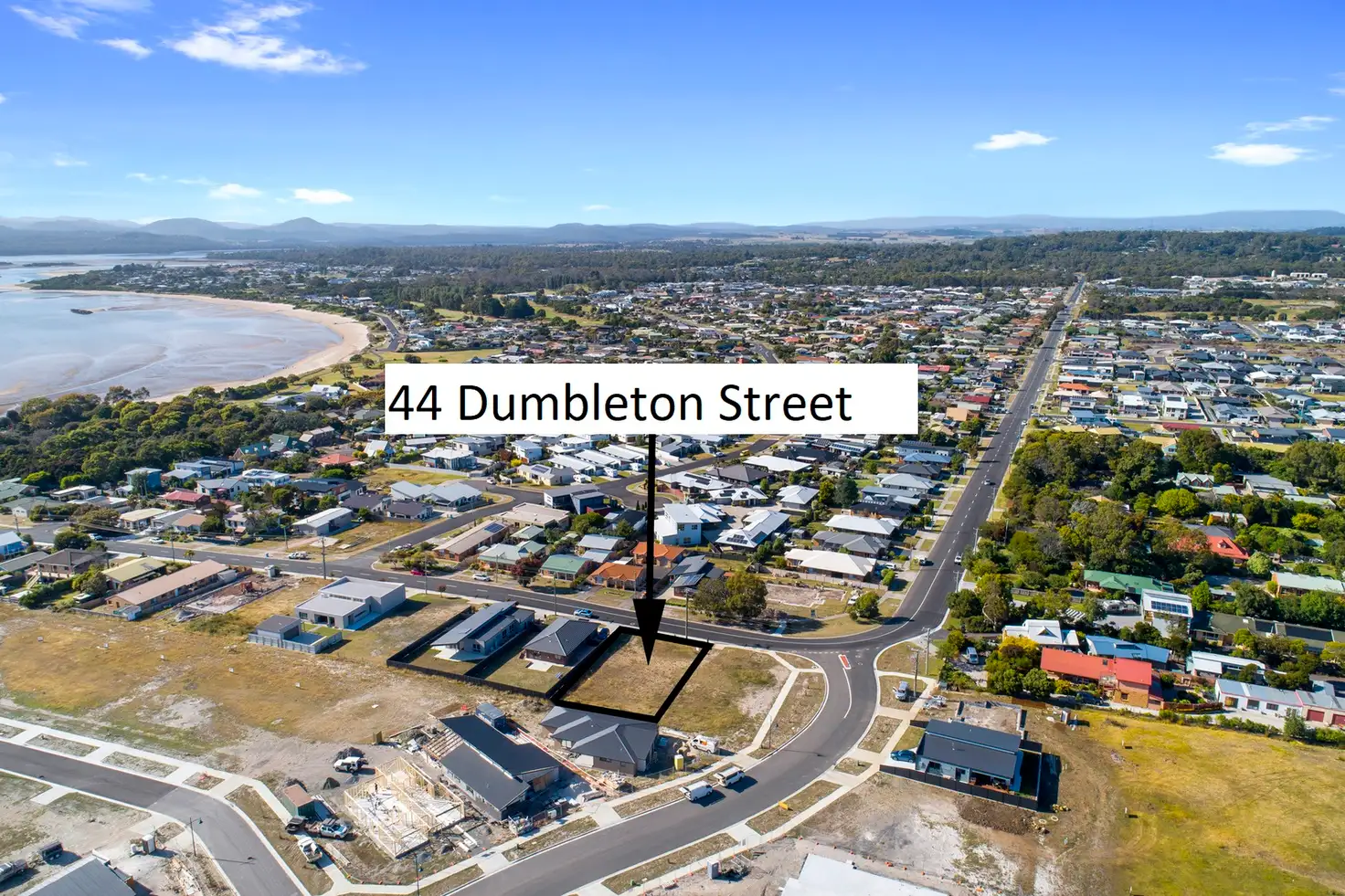 Main view of Homely land listing, 44 Dumbleton Street, Hawley Beach TAS 7307