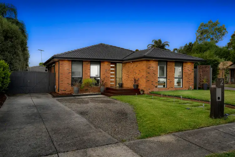 Second view of Homely house listing, 2 Kemp Court, Rowville VIC 3178