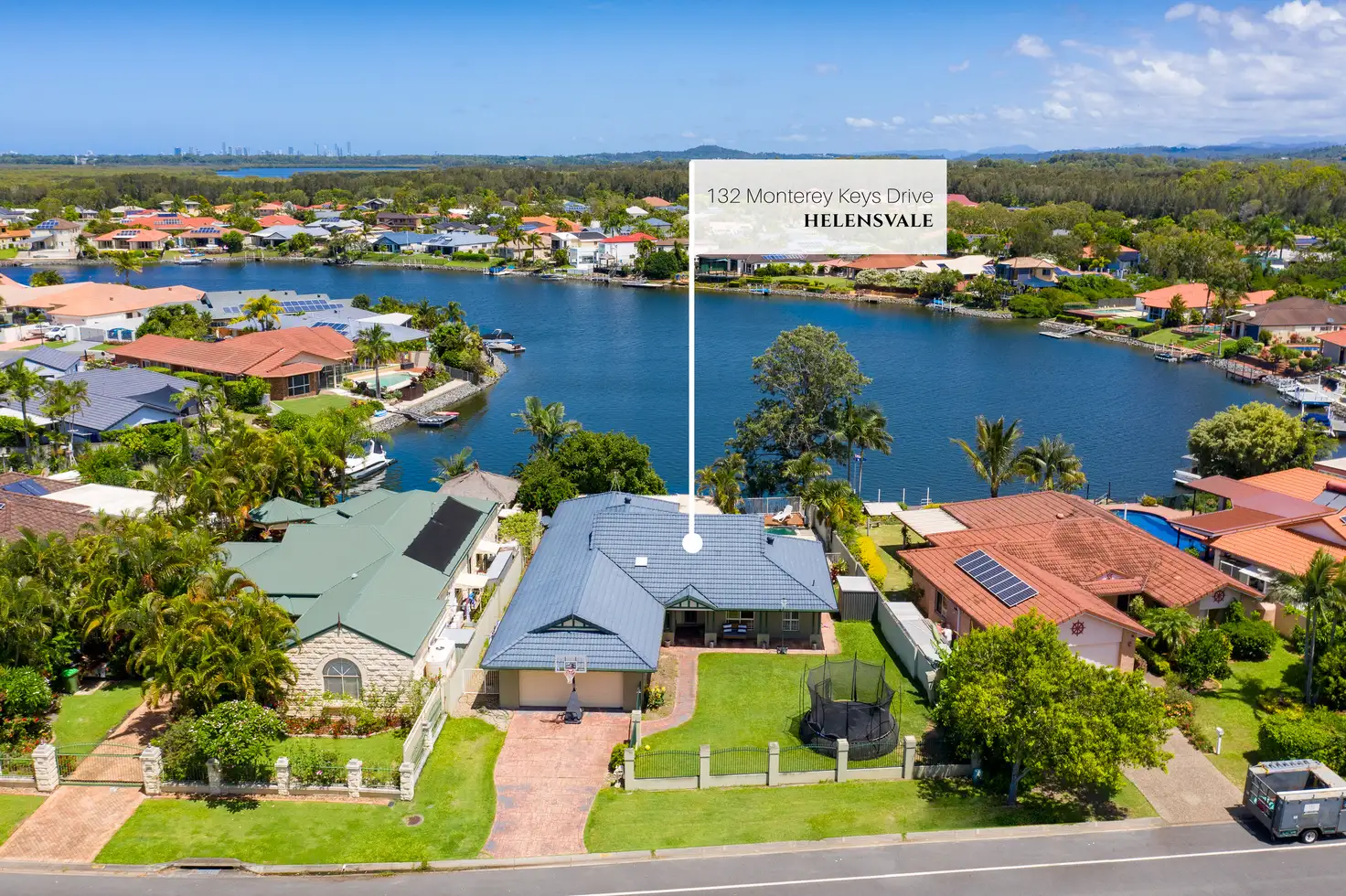 Main view of Homely house listing, 132 Monterey Keys Drive, Helensvale QLD 4212