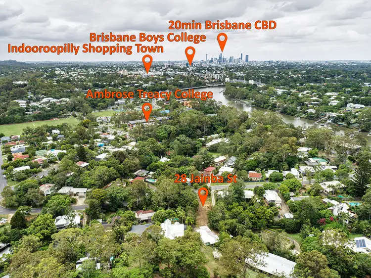 Third view of Homely land listing, 28 Jainba Street, Indooroopilly QLD 4068
