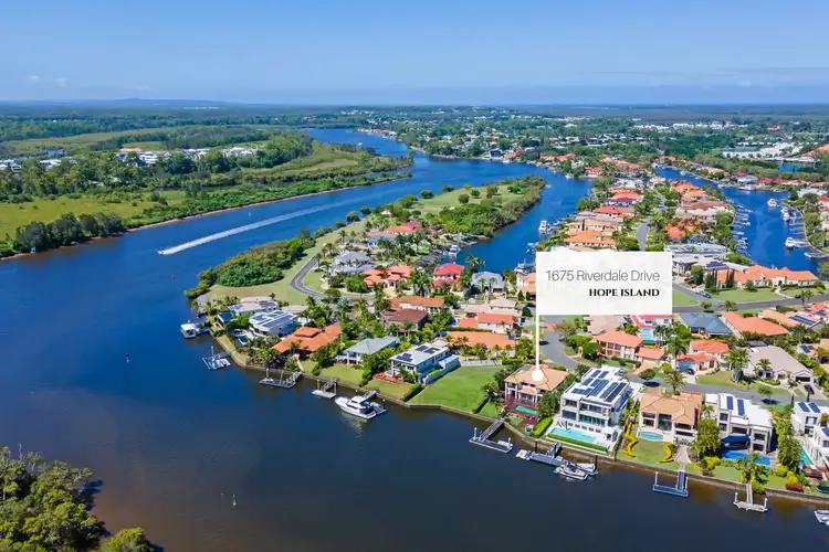 Main view of Homely house listing, 1675 Riverdale Drive, Hope Island QLD 4212
