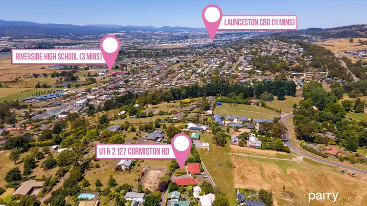 Second view of Homely unit listing, 1/127 Cormiston Road, Riverside TAS 7250