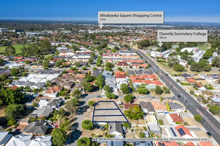 Fourth view of Homely land listing, 44 Tuckfield Way, Nollamara WA 6061