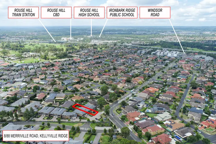 Main view of Homely townhouse listing, 8/88 Merriville Road, Kellyville Ridge NSW 2155