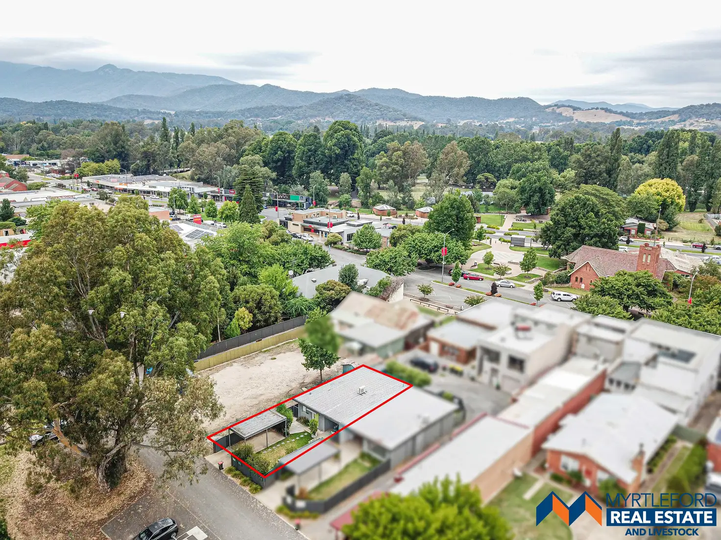 Main view of Homely semi-detached listing, 18 Rayner Street, Myrtleford VIC 3737