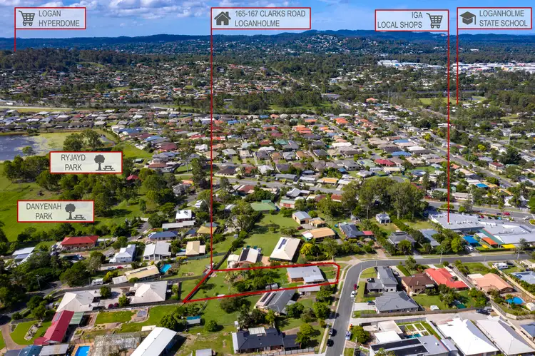 Main view of Homely house listing, 165-167 CLARKS ROAD, Loganholme QLD 4129