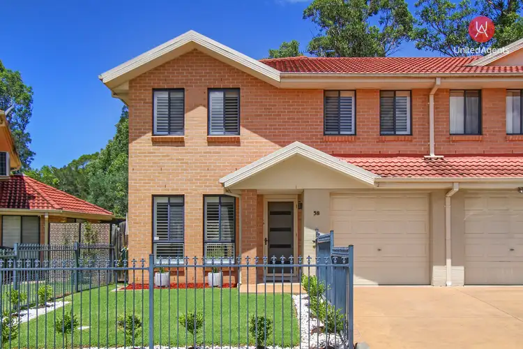 Main view of Homely townhouse listing, 58 Coffs Harbour Avenue, Hoxton Park NSW 2171
