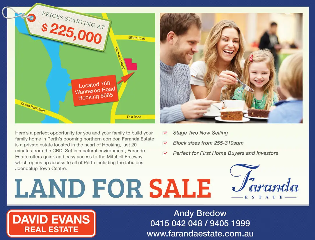Main view of Homely land listing, Lot 69 Faranda Estate, Hocking WA 6065