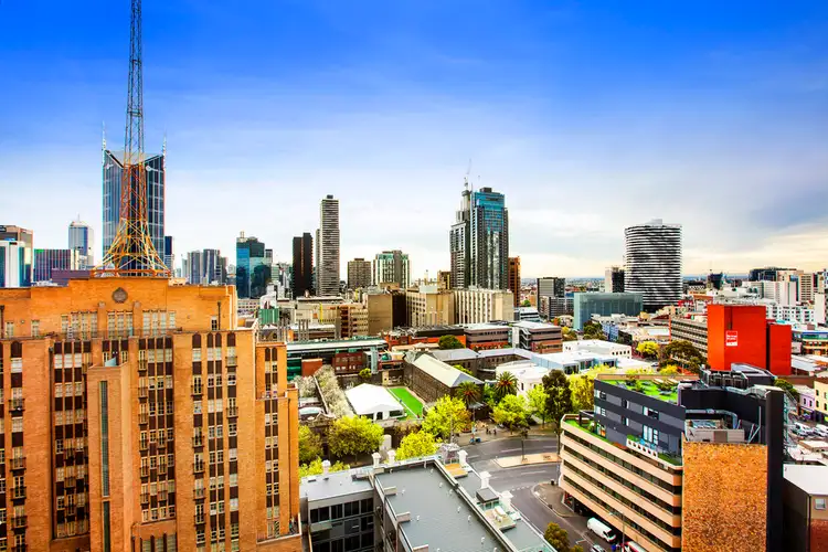 Main view of Homely apartment listing, 1410/33 Mackenzie Street, Melbourne VIC 3000