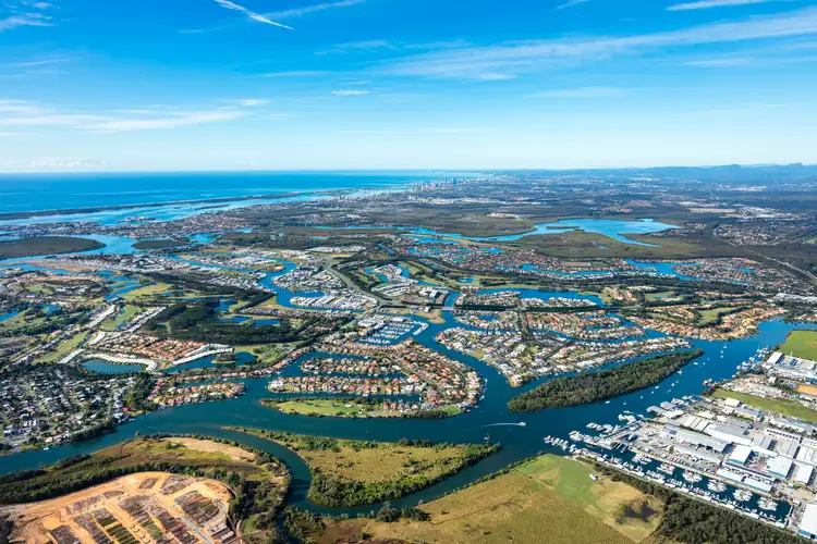 Main view of Homely land listing, 5013 Harbourview Drive, Hope Island QLD 4212